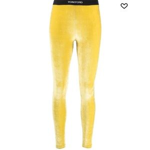 Tom ford velvet leggings